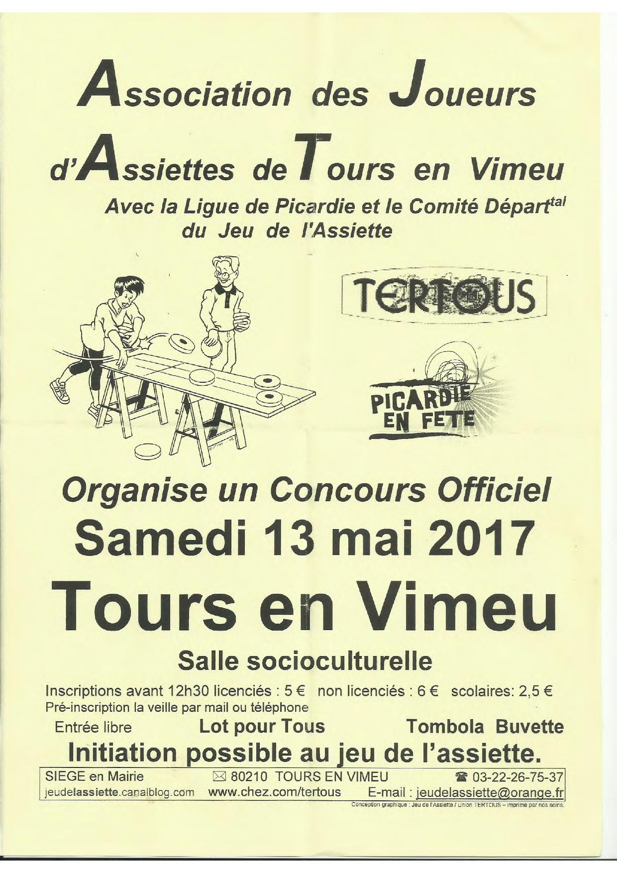 Affiche tours